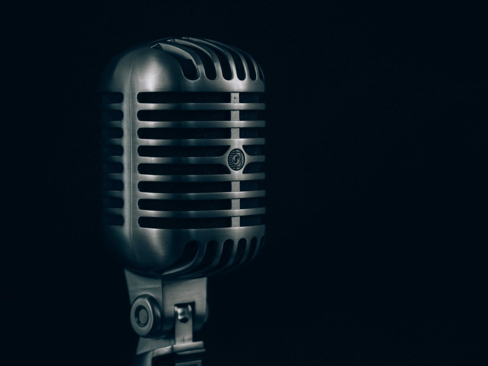 Microphone close up