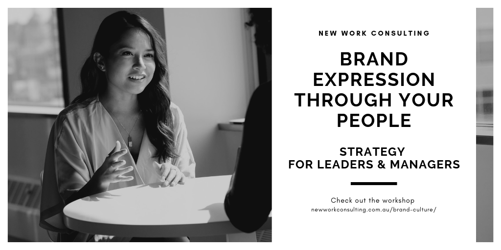 Brand expression through your people workshop