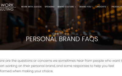 Personal Brand FAQs