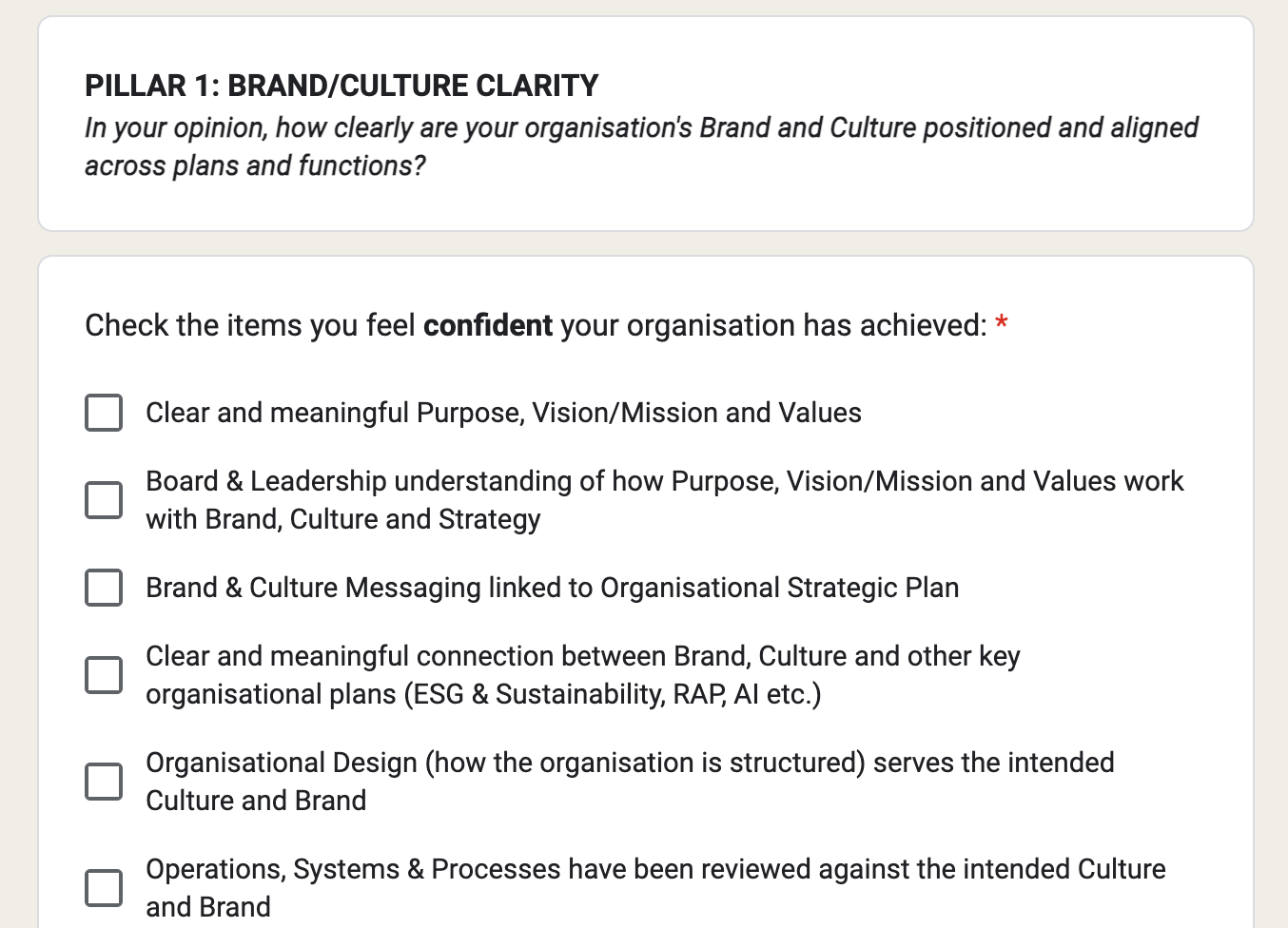 Sample_Pillar 1_BC Checklist_NWC